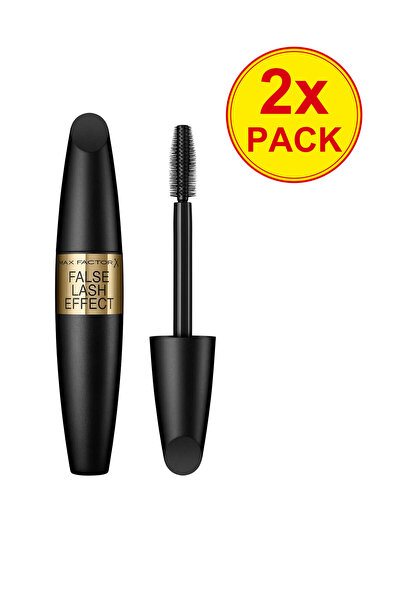 Max Factor Pachet 2x Rimel cu efect de gene false Negru/Maro - Rimel pentru l...