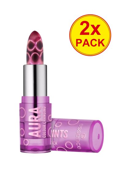 Essence 2x PACK Colour Changing Lipstick Aura Points