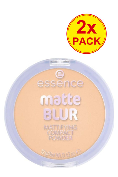 Essence 2x PACK BLUR MATTIFYING Compact Powder, 30, Essence, 12 g