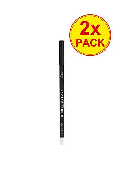 MUA Makeup Academy 2x PACK Intense Colour eye pencil – Snow Queen