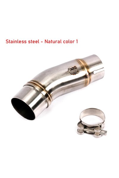 Choice1 Type A Motorcycle Exhaust Pipe Middle Link For Kawasaki Ninja 400 Z40...