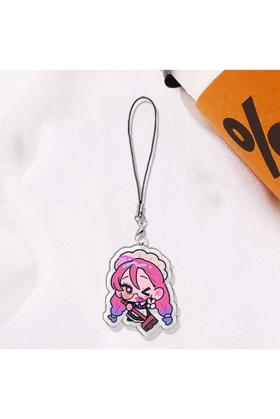 Miniso K-alien stage-3 Anime ALIEN STAGE Till Ivan Mizi Luka Cosplay Key Chai...