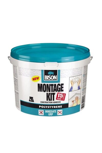 Bison Adeziv pentru polistiren MontageKit Polystyrene, 4kg