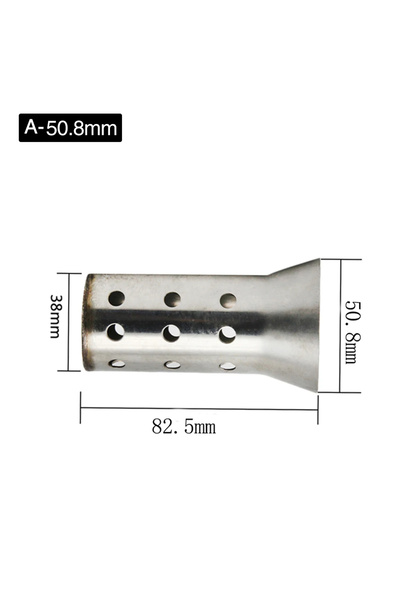 Choice5 A1 50.8mm 50.8mm 60mm Motorbike Universal Front Catalyst DB Killer Re...