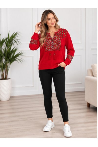 Samesa Women's Standard Size Knitwear Sweater