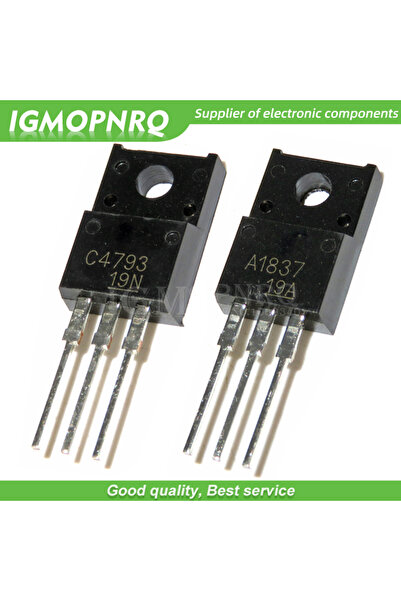 Choice 10Pair 20PCS 2SC4793 2SA1837 C4793 A1837 230V 1A TO220F Each 10pcs New...