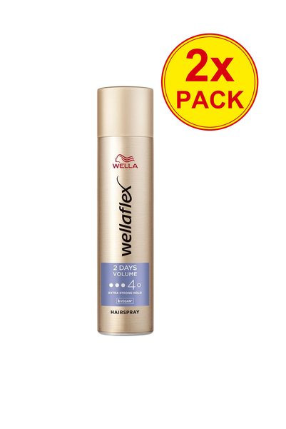Wella 2x PACK WELLAFLEX 2Days Volume, fixativ pentru coafat, cu fixare putern...
