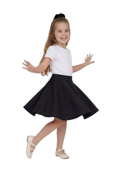 ERDEM KIDS Kız Çocuk 23 Nisan kloş günlük, bayramlık, gösteri, parti, özel gü...
