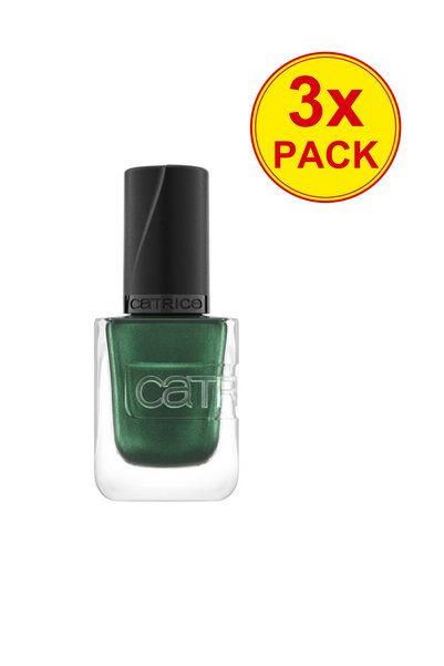 Catrice 3 броя лак за нокти, 047 Deep Woods Spell, Gel Affair, 10.5 мл