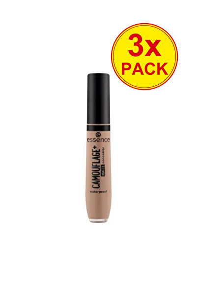 Essence 3x PACK CAMOUFLAGE+ MATTE concealer 130,