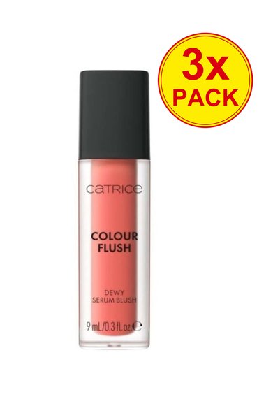 Catrice Pachet de 3 farduri de obraz tip serum Colour Flush Dewy, Glowmotion ...