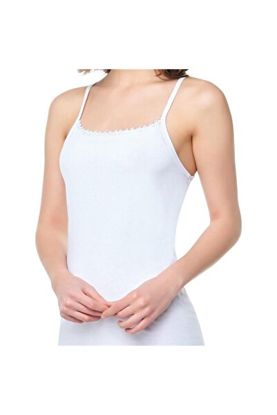 Generic Brand Cihan Yıldız Papatya String Strap Undershirt White 2012