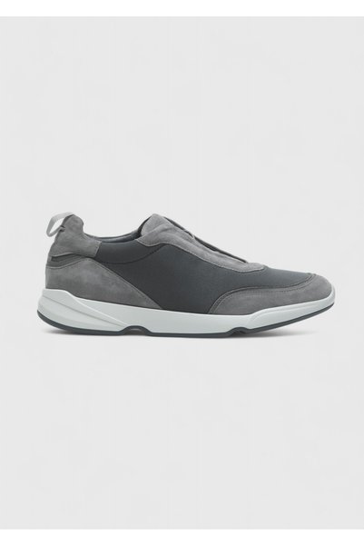 Ramsey Gray Fabric Sneakers