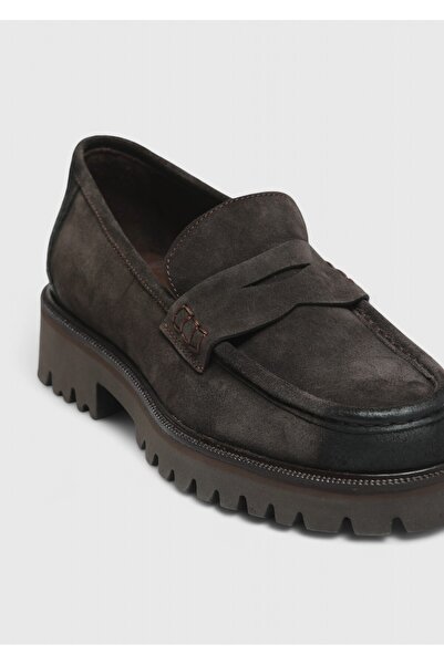 Ramsey Kahverengi Süet Casual Loafer