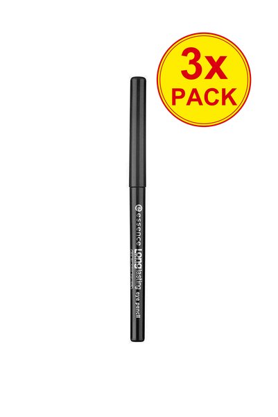 Essence 3x PACK Eyeliner Long-lasting Eyeliner 01