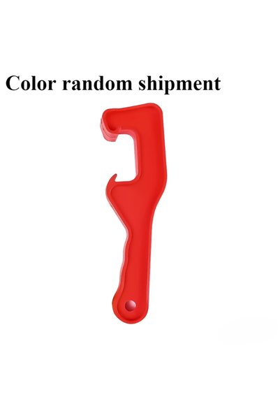 Choice WHITE Manual Can Opener Labor Saving Household Plastic Opening Tool fo...