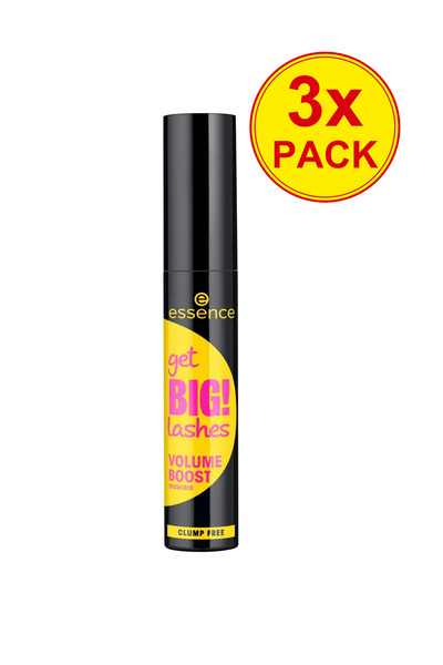 Essence Pachet 3x Mascara pentru volum! Mascara pentru gene VOLUME BOOST, 12 ml