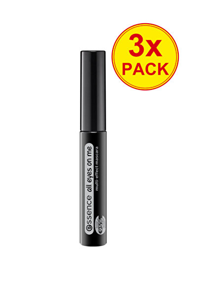 Essence 3 броя опаковки спирала all eyes on me мултиефектна 01, 8 мл