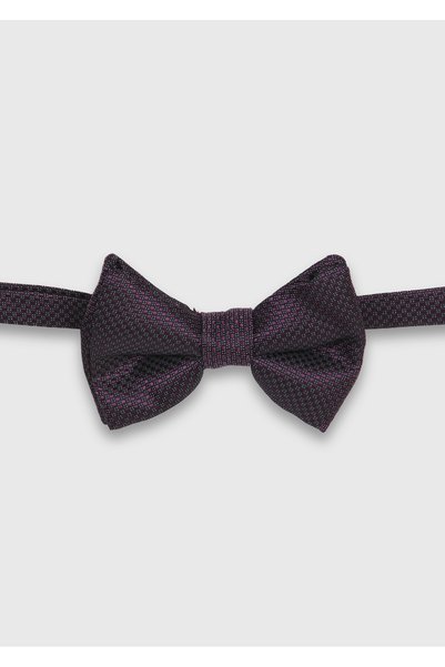 Ramsey Burgundy Bow Tie