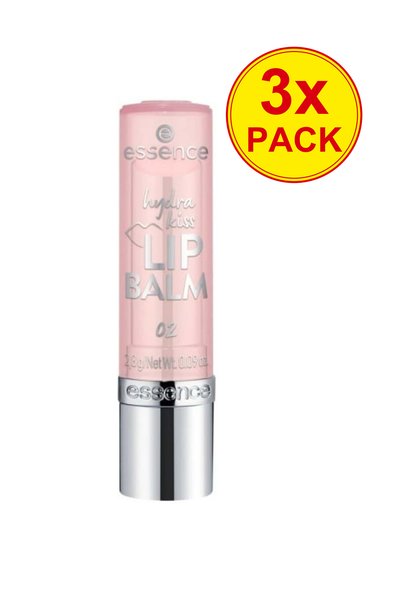 Essence 3x ΠΑΚΕΤΟ Hydra Kiss Βάλσαμο Χειλιών 02 · Εσάνς Βαμβακερού Φιλιού, 2,...