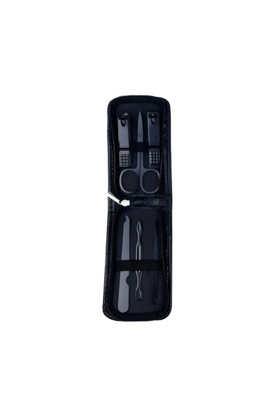 Choice1 Black 6 Pcs Set 6/9pcs Professional Nail Care Kit with Travel Case St...