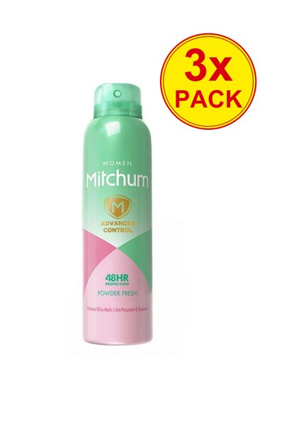 Mitchum 3x PACHET Flower Fresh, Hidratant 48H, Spray deodorant, Pentru femei,...