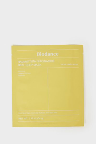 Biodance Radiant Vita Niacinamide Real Deep Maske 34gr – Koyu Leke Karşıtı & ...