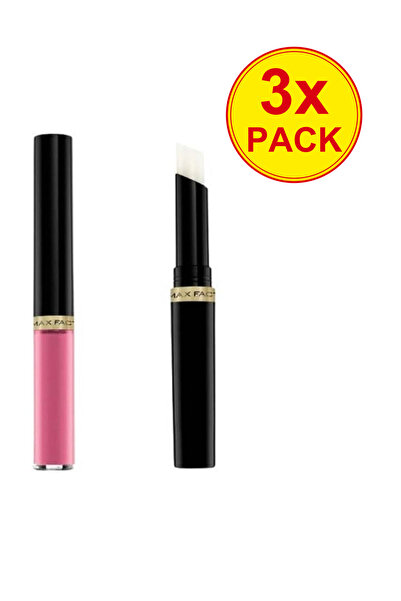 Max Factor Συσκευασία 3 τεμαχίων Ανεξίτηλο κραγιόν Lipfinity Lip Color 24ωρο,...