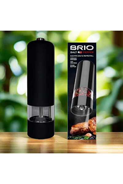 BRIO Râșniță electrică cu baterii, 2 în 1, sare și piper,
