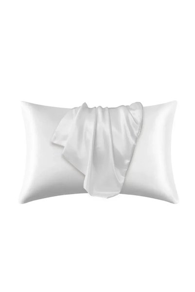 Choice8 51x76cm White 100% Natural Mulberry Silk Pillowcase Hair/Skin Protect...