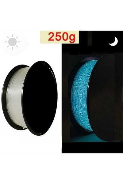 Choice19 Firefly BU-250g Glow In The Dark Filament PLA 1.75mm 1kg 500g 250g 3...
