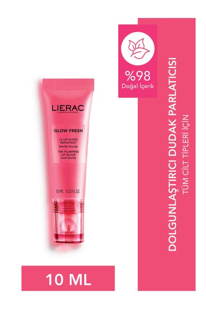 Lierac GLOW FRESH Dolgunlaştırıcı & Işıltı Veren Dudak Parlatıcısı - 10 ml