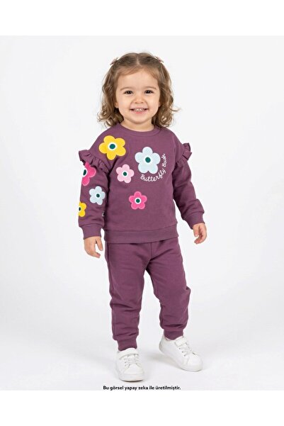 Ege Bebek Winter Jackets - Purple - Basic