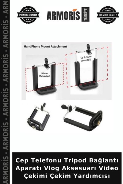 Armoris Mobile Phone Tripod Mounting Bracket Vlog Accessory Video Shooting Shooting Assistant