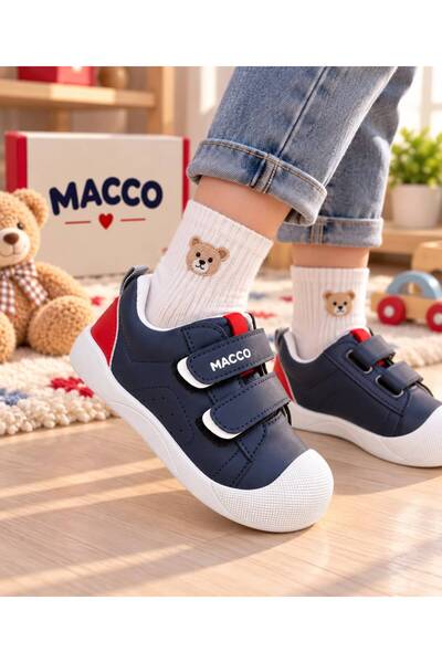 Görkem bebe ayakkabı ve tekstil Boys' First Step Sports Shoes