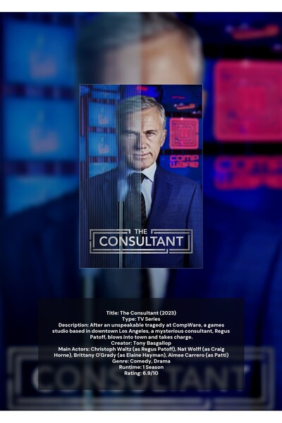 OEM Poster Infografic Consultantul, Business si Leadership, Carton 250g, A4