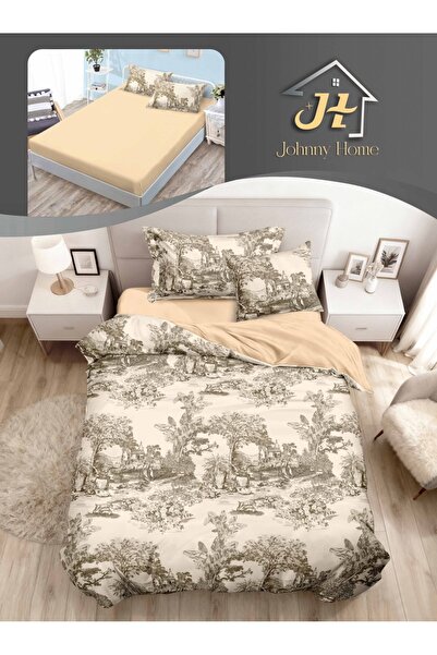 elegant home pucioasa Single Bedding Set - Beige