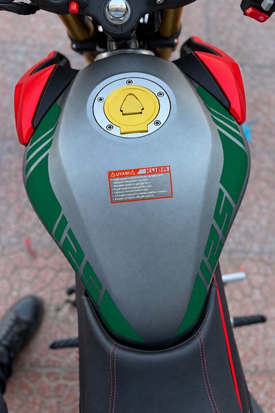Banxtre Kuba Terra 125 için Depo Kordon Depo Sticker Seti (Sağ ve sol ))