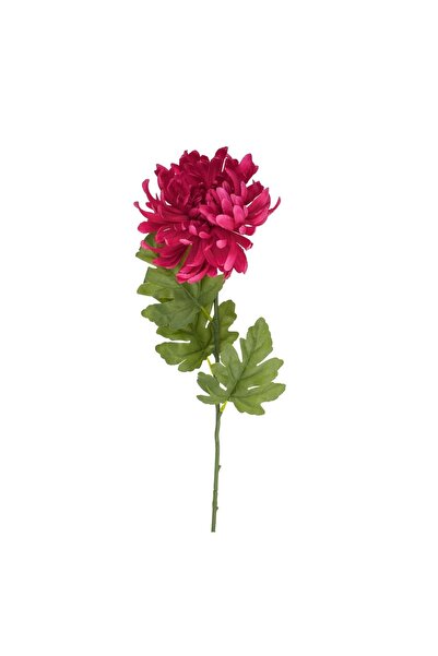OEM Floare Artificială cu Tulpina Lunga Crizantema Fucsia 84 cm – Decor Reali...