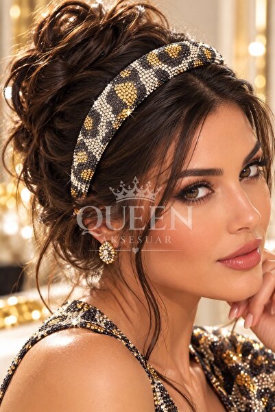 QUEEN AKSESUAR Hairband - Black