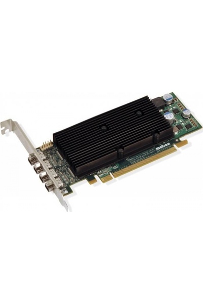 Matrox M9148, 1GB, 4xDVI, PCI-Express x16, нисък профил, търговско търговско