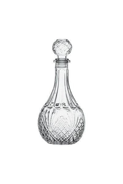 OEM Sticlă transparentă rotundă pentru lichior, model decorativ și capac, 900 ml