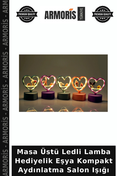 Armoris Table Top Led Lamp Gift Item Compact Lighting Living Room Light