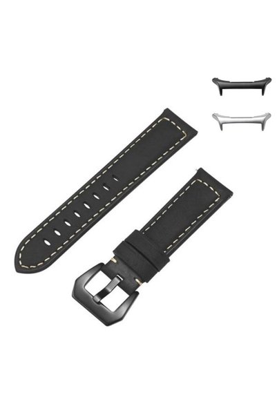 VD VERY DREAM Curea din piele compatibilă cu Samsung Galaxy Watch Ultra2, QR ...