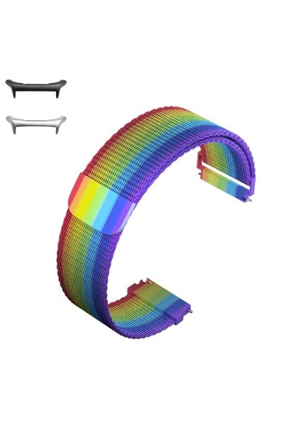 VD VERY DREAM Curea din oțel, Milanese Loop Slim, compatibilă cu Samsung Gala...