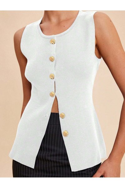 Sheya Blazers - White - Regular fit