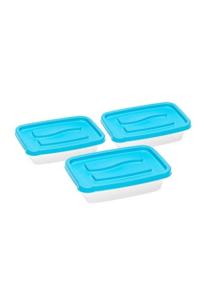 OEM Recipiente Alimente Turcoaz Transparente 1.02 L – 3 buc. – Depozitare și ...