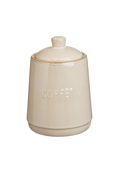 OEM Recipient Ceramic Bej Nordic Style cu Capac 630 ml – Organizare Elegantă ...