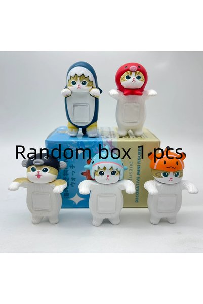 Choice Random 1 pc New Mofusand Ocean Party Blind Box Cute Cat Action Figure ...