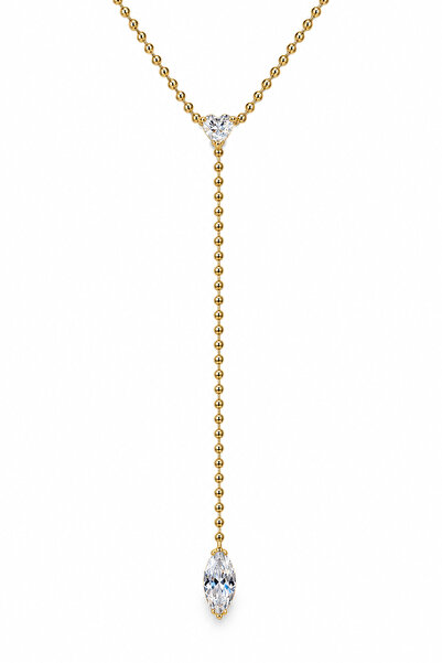 Nearsis Bijou Necklaces - Gold-colored - Crystal